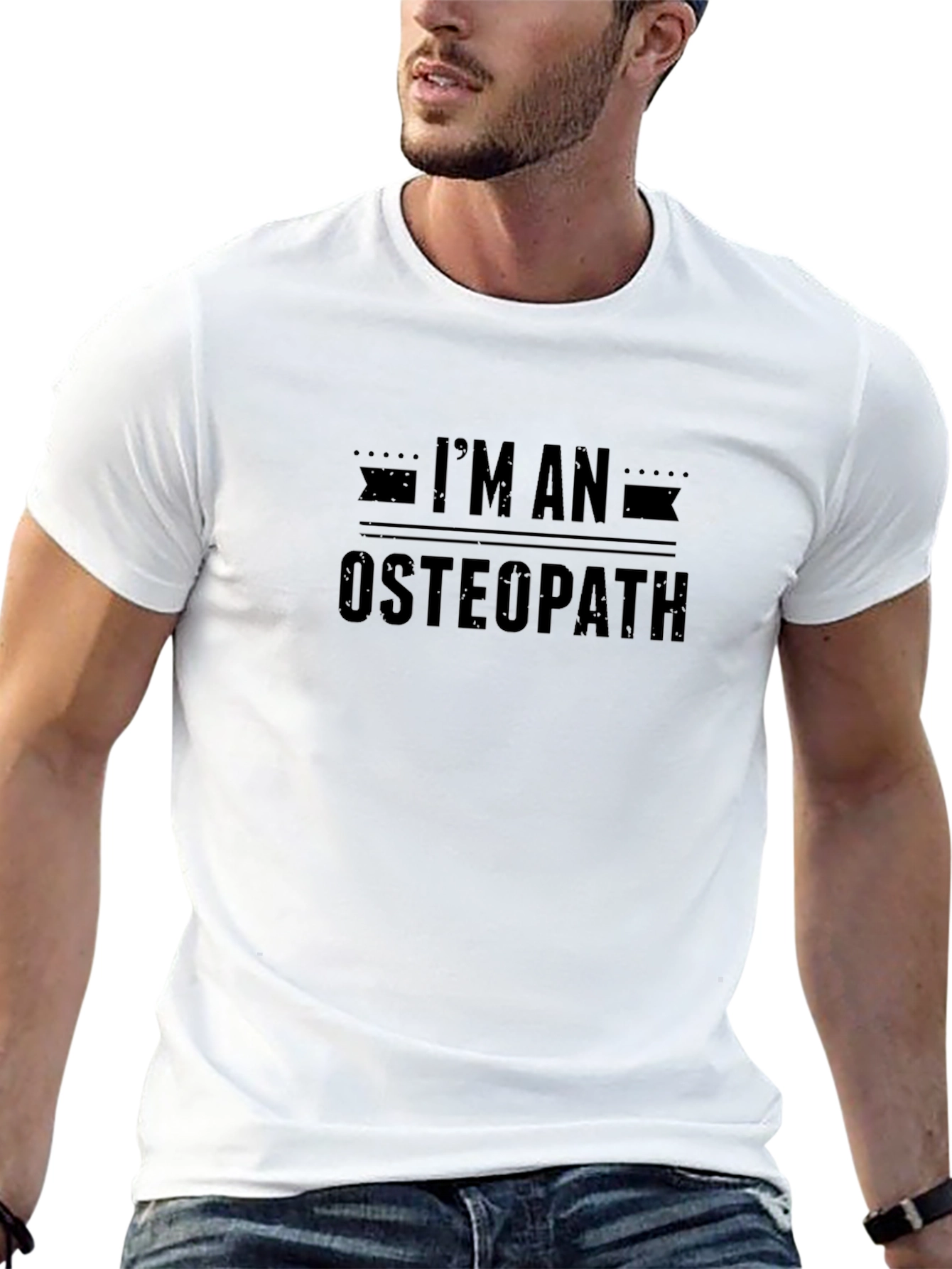 Im An Osteopath T-Shirt - Black