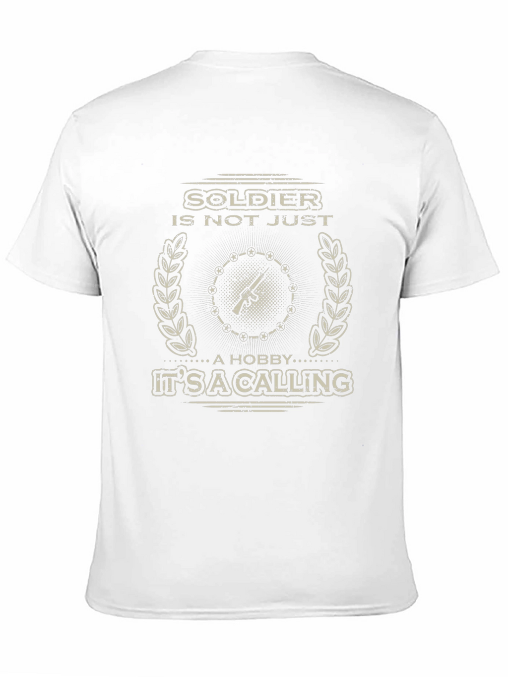 Soldier Calling Graphic Tee - Military Pride Shirt