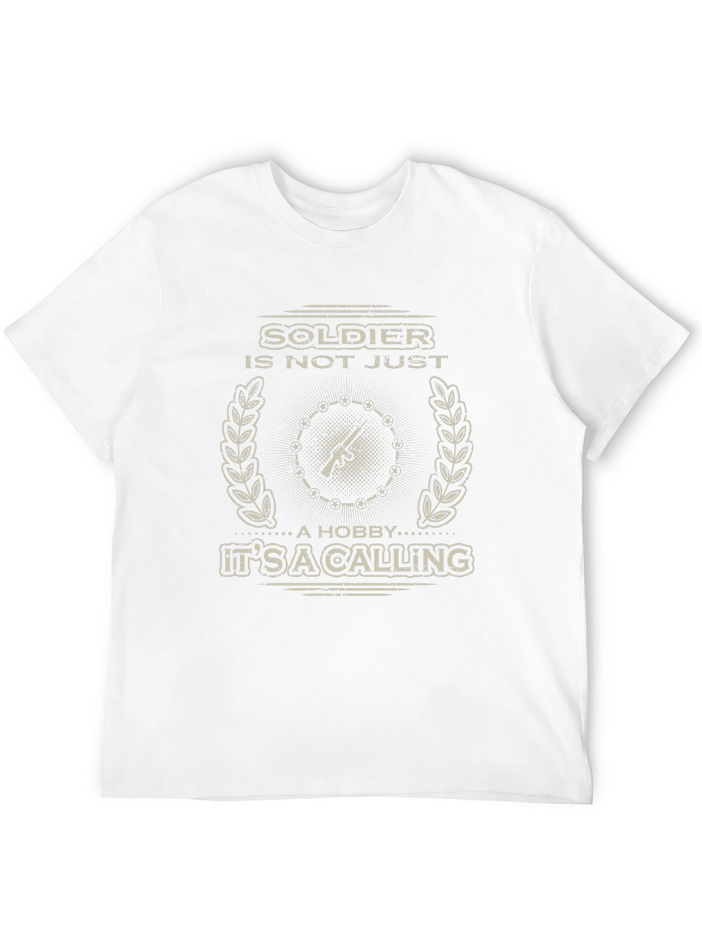 Soldier Calling Graphic Tee - Military Pride Shirt