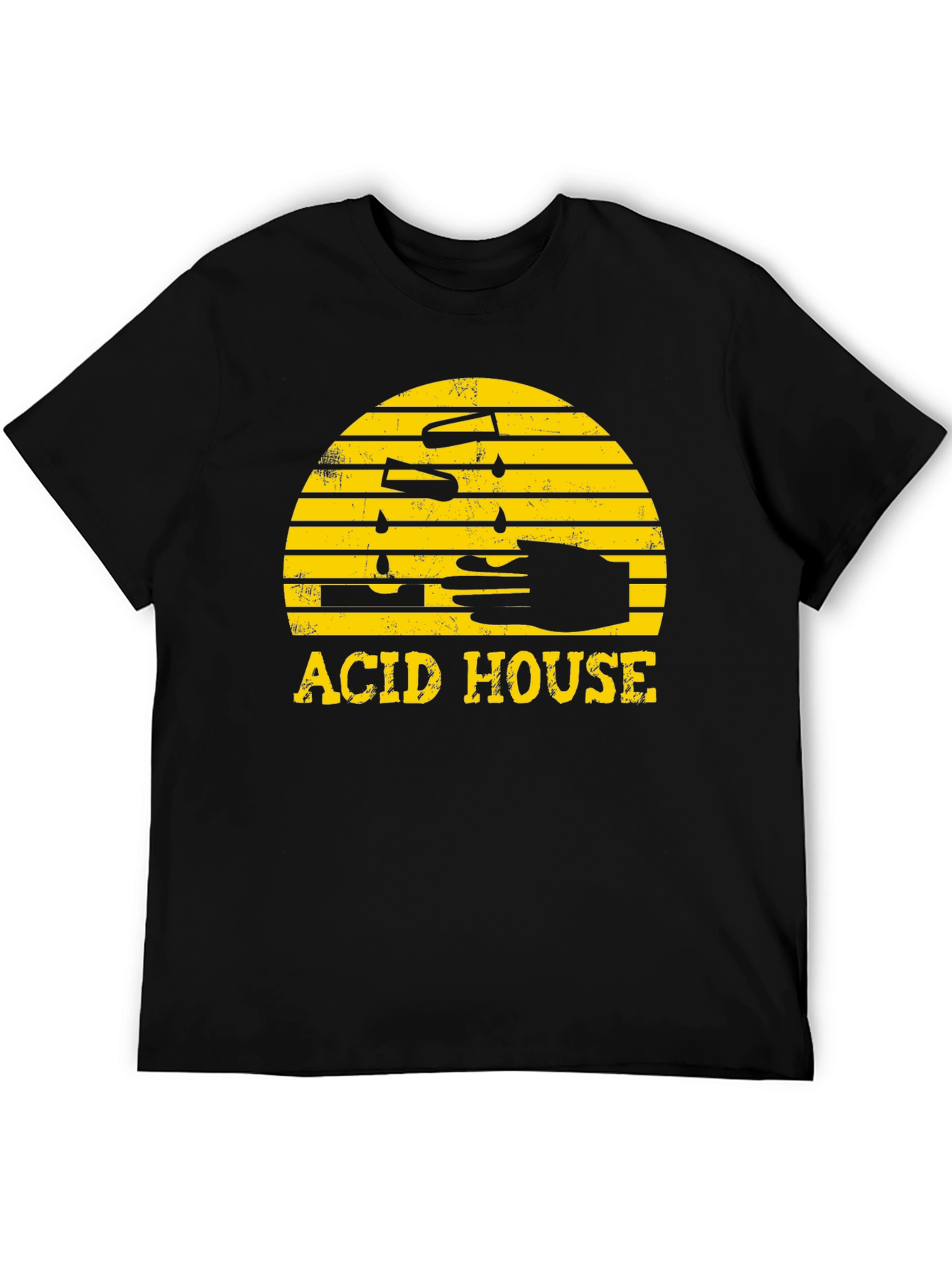 Acid House Black T-Shirt
