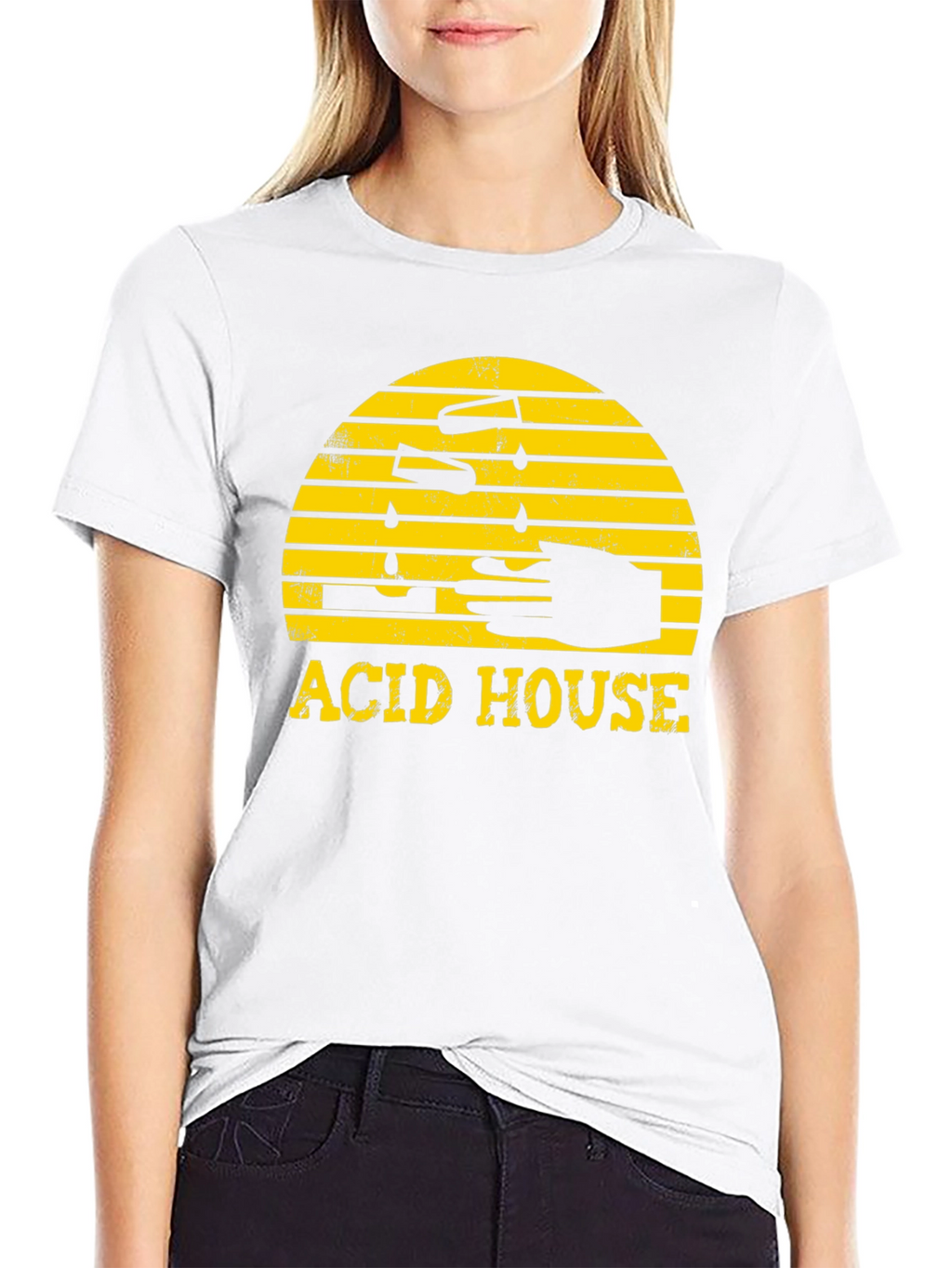 Acid House Black T-Shirt