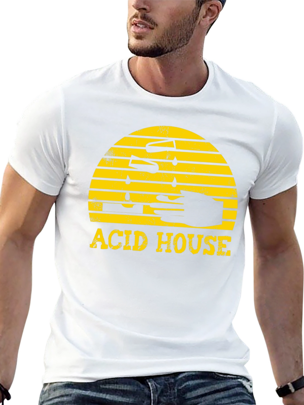 Acid House Black T-Shirt