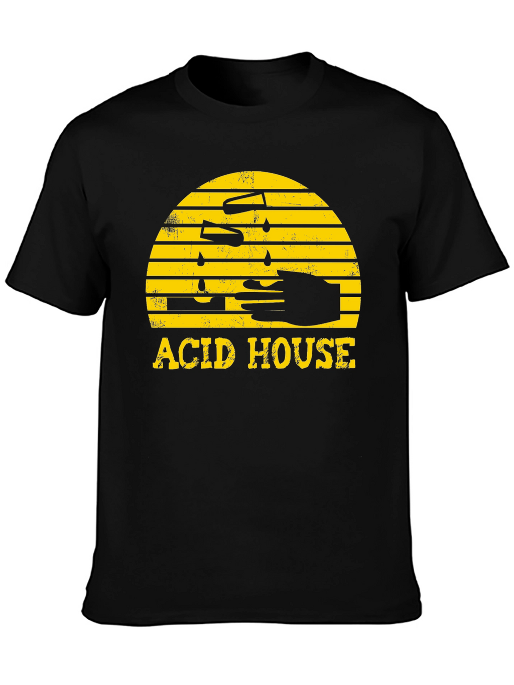 Acid House Black T-Shirt
