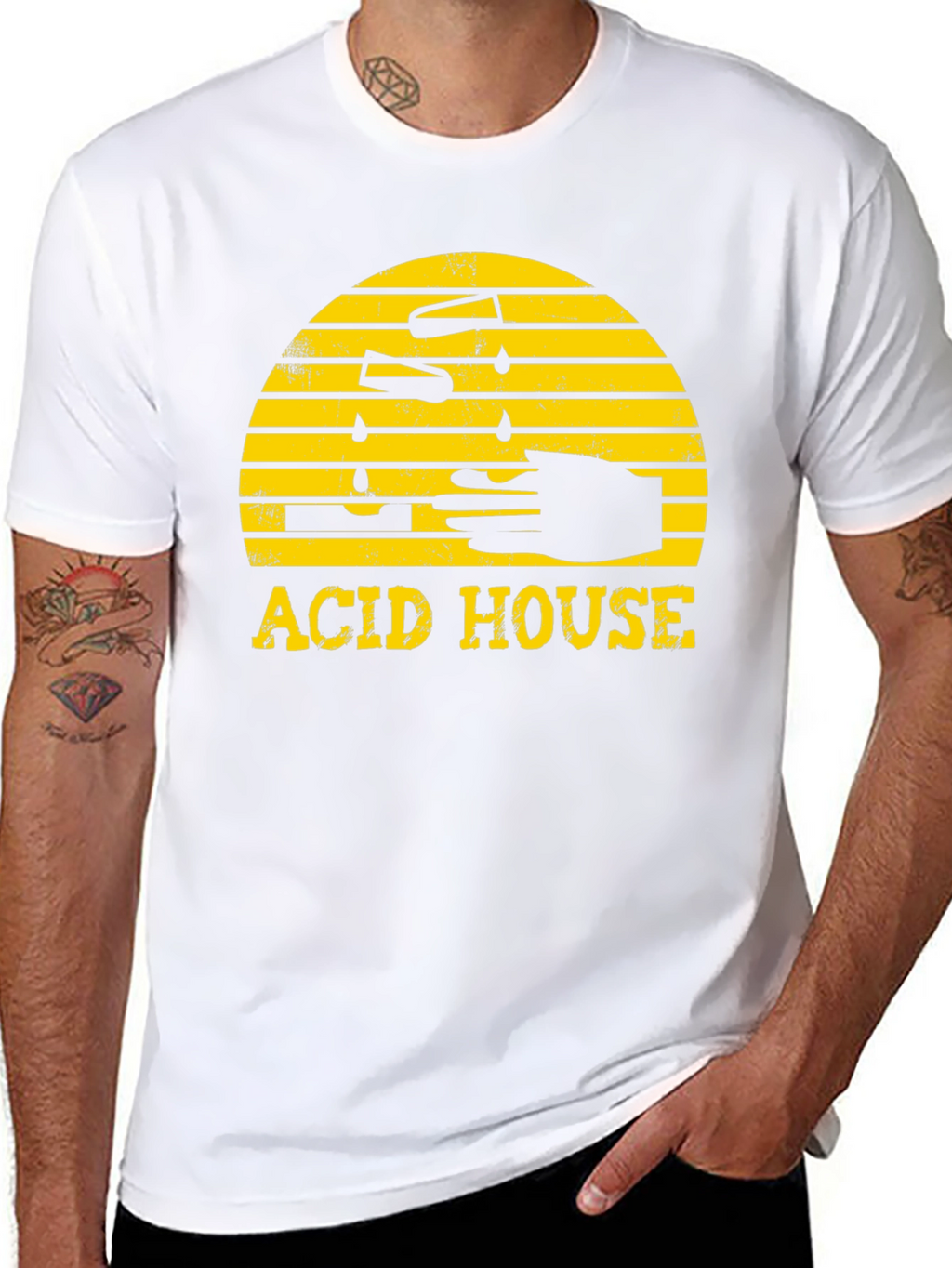 Acid House Black T-Shirt