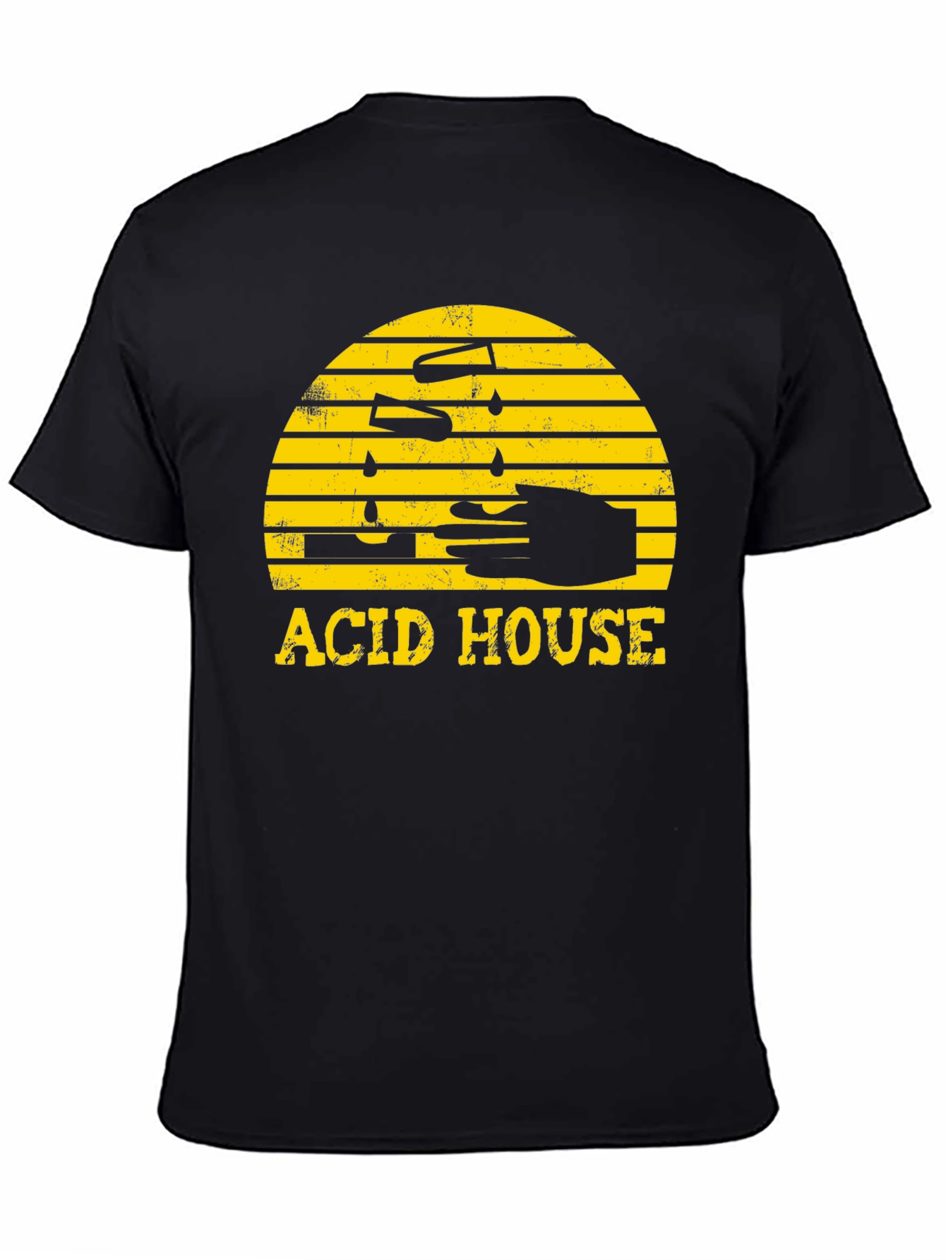 Acid House Black T-Shirt