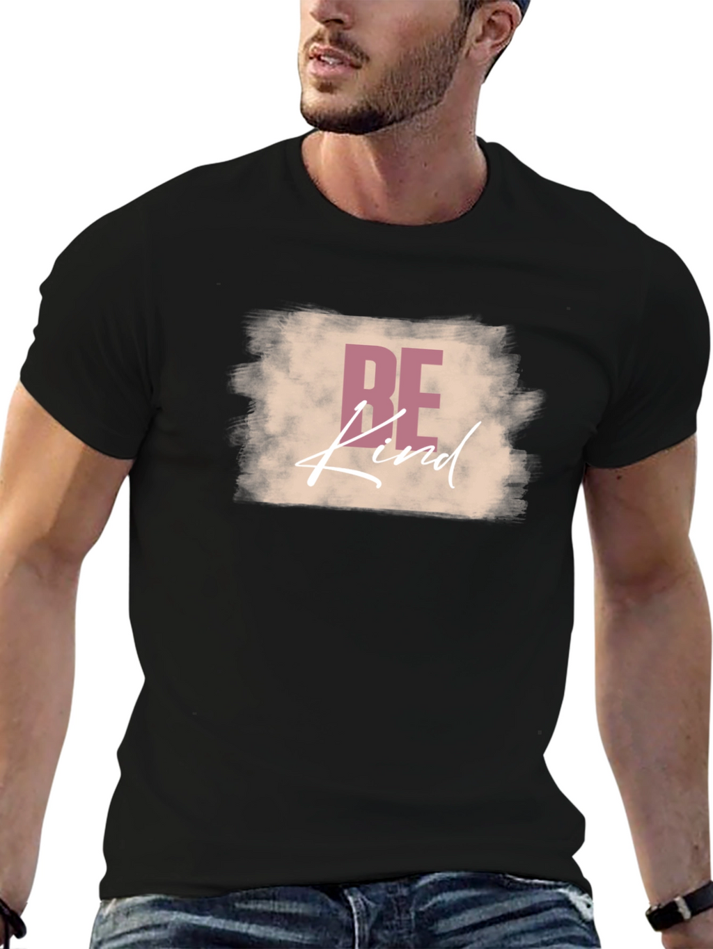 Be Kind Graphic Tee - Black T-Shirt
