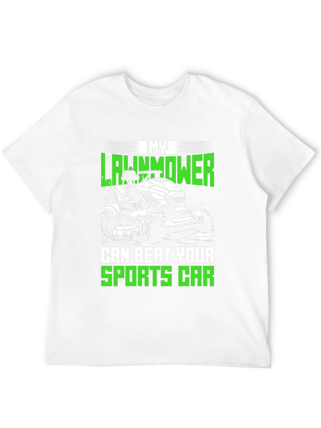 My Lawnmower Can Beat Your Sports Car T-Shirt