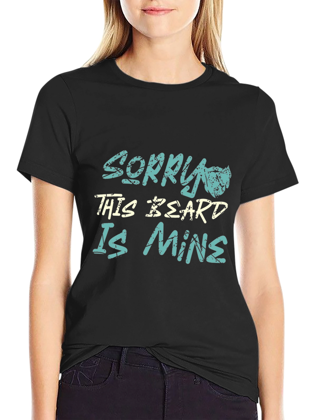 Sorry This Beard Is Mine - Graphic T-Shirt