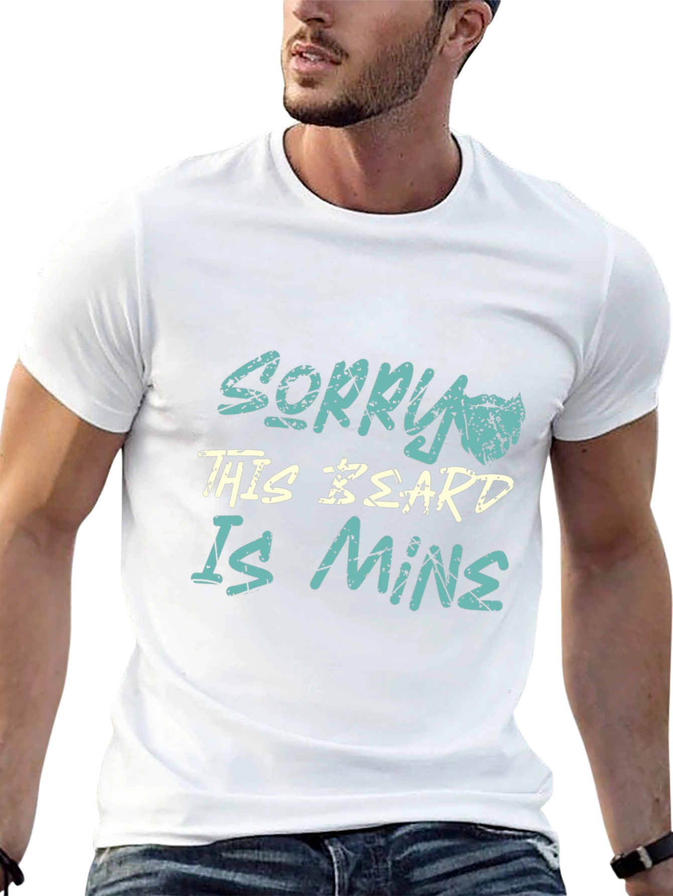 Sorry This Beard Is Mine - Graphic T-Shirt
