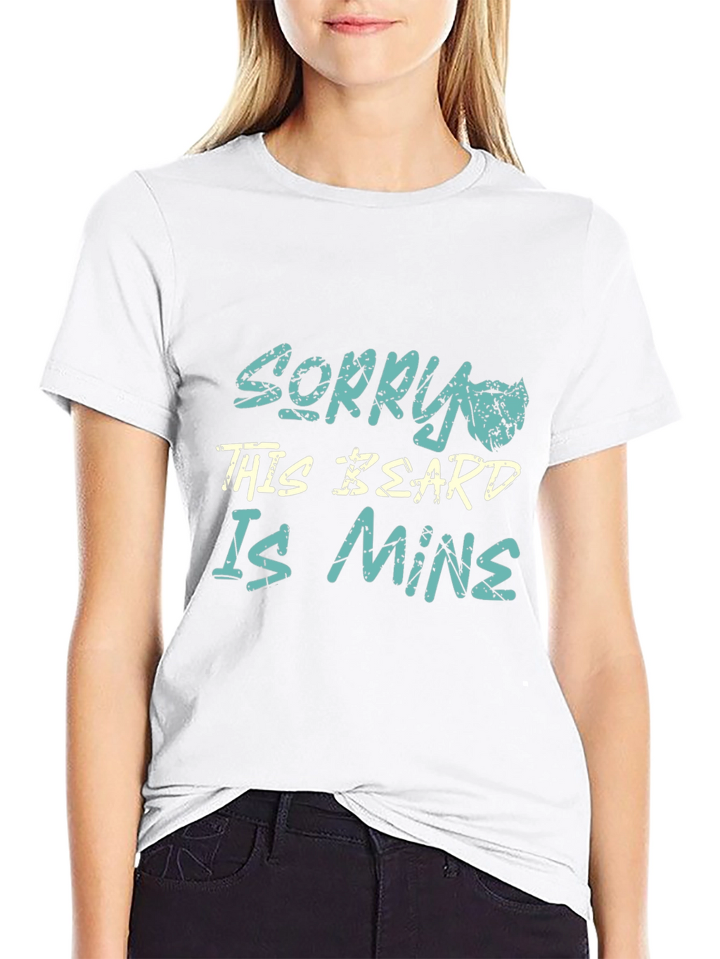 Sorry This Beard Is Mine - Graphic T-Shirt