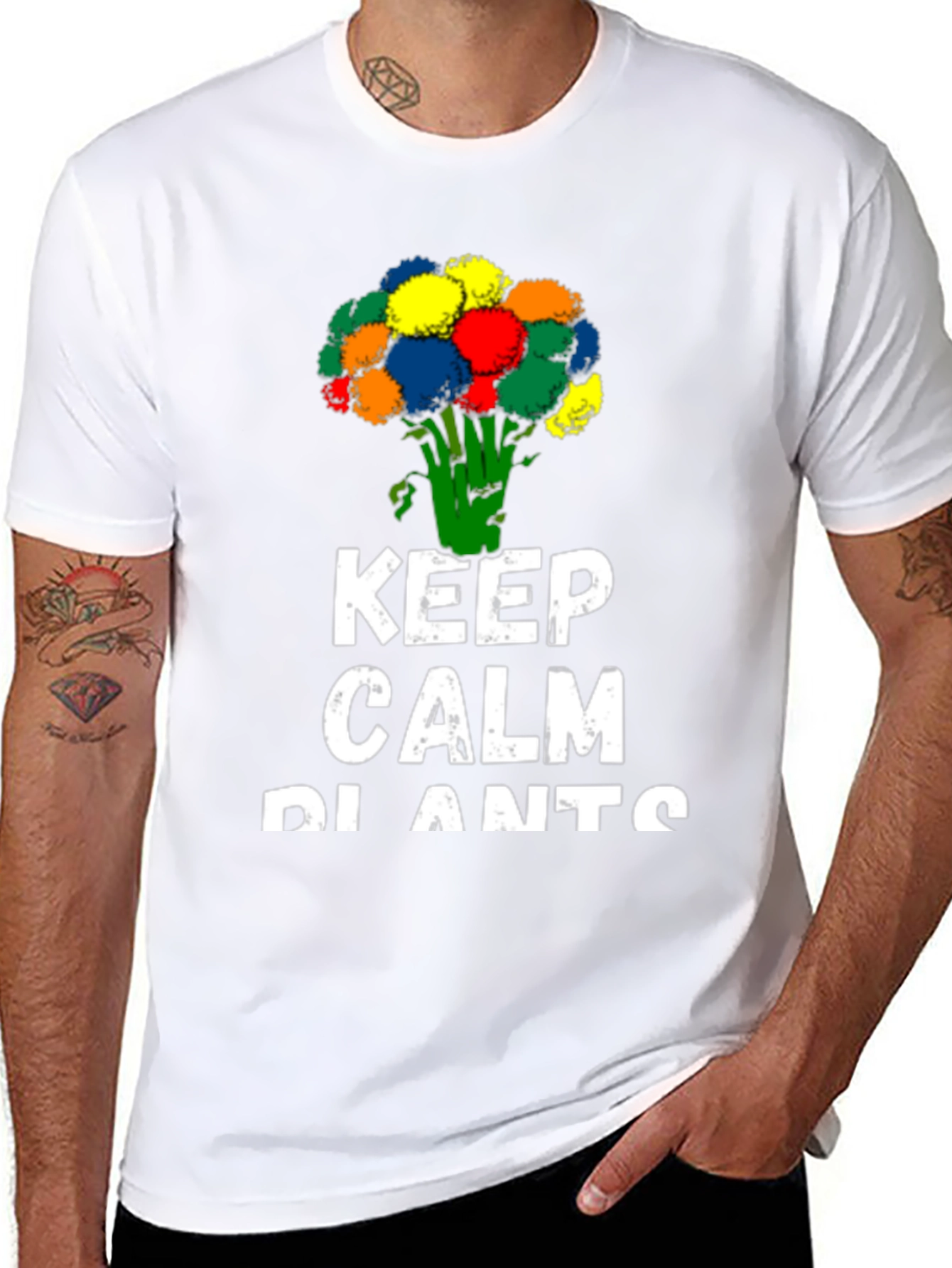 Keep Calm Eat Plants T-Shirt
