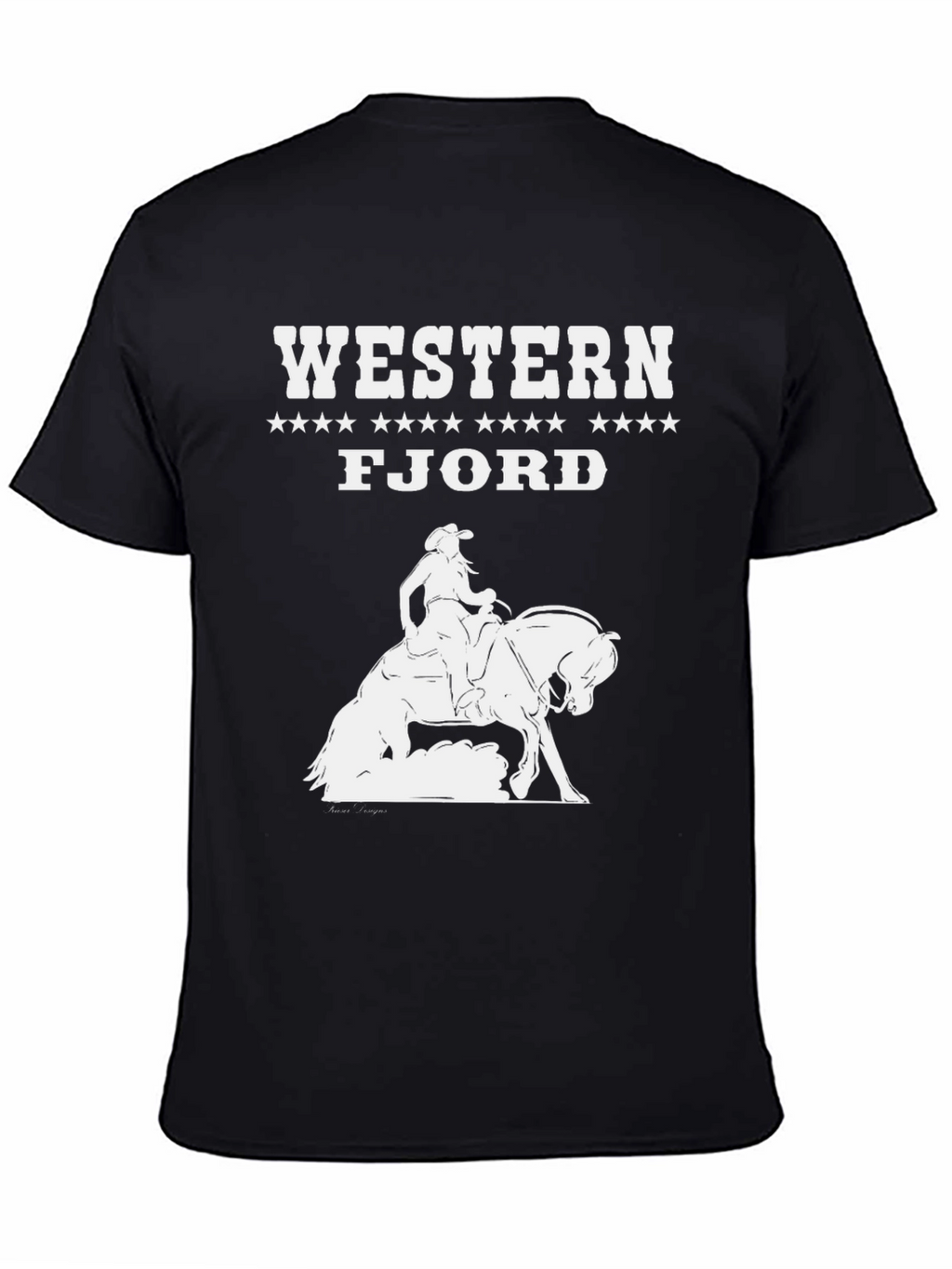 Western Fjord T-Shirt Horseback Riding