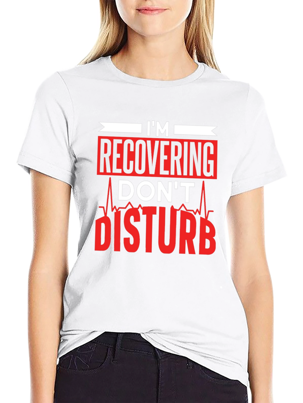 Recovering Dont Disturb Graphic T-Shirt