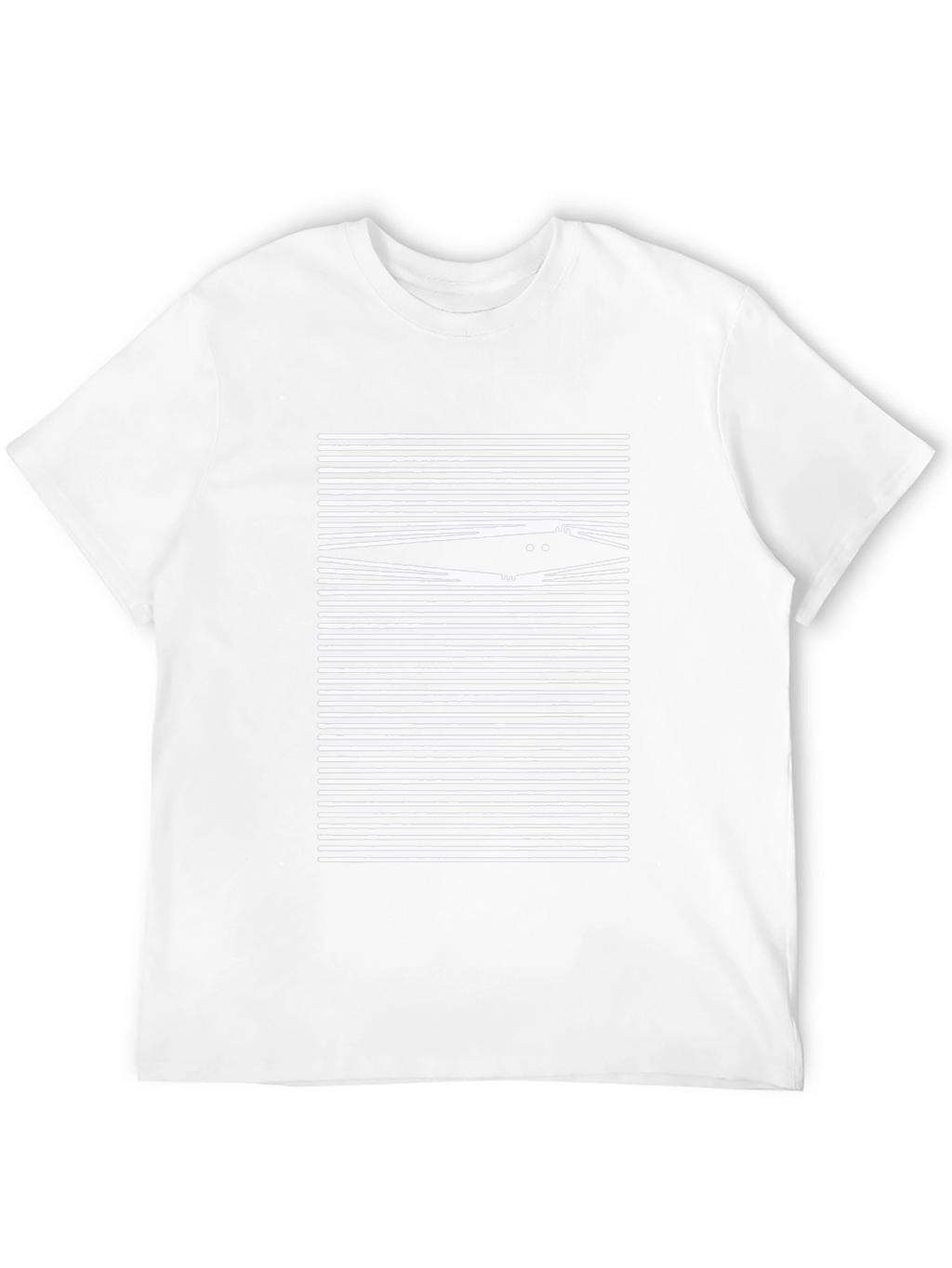 Peeking Cat Black T-Shirt - Soft Cotton Blend