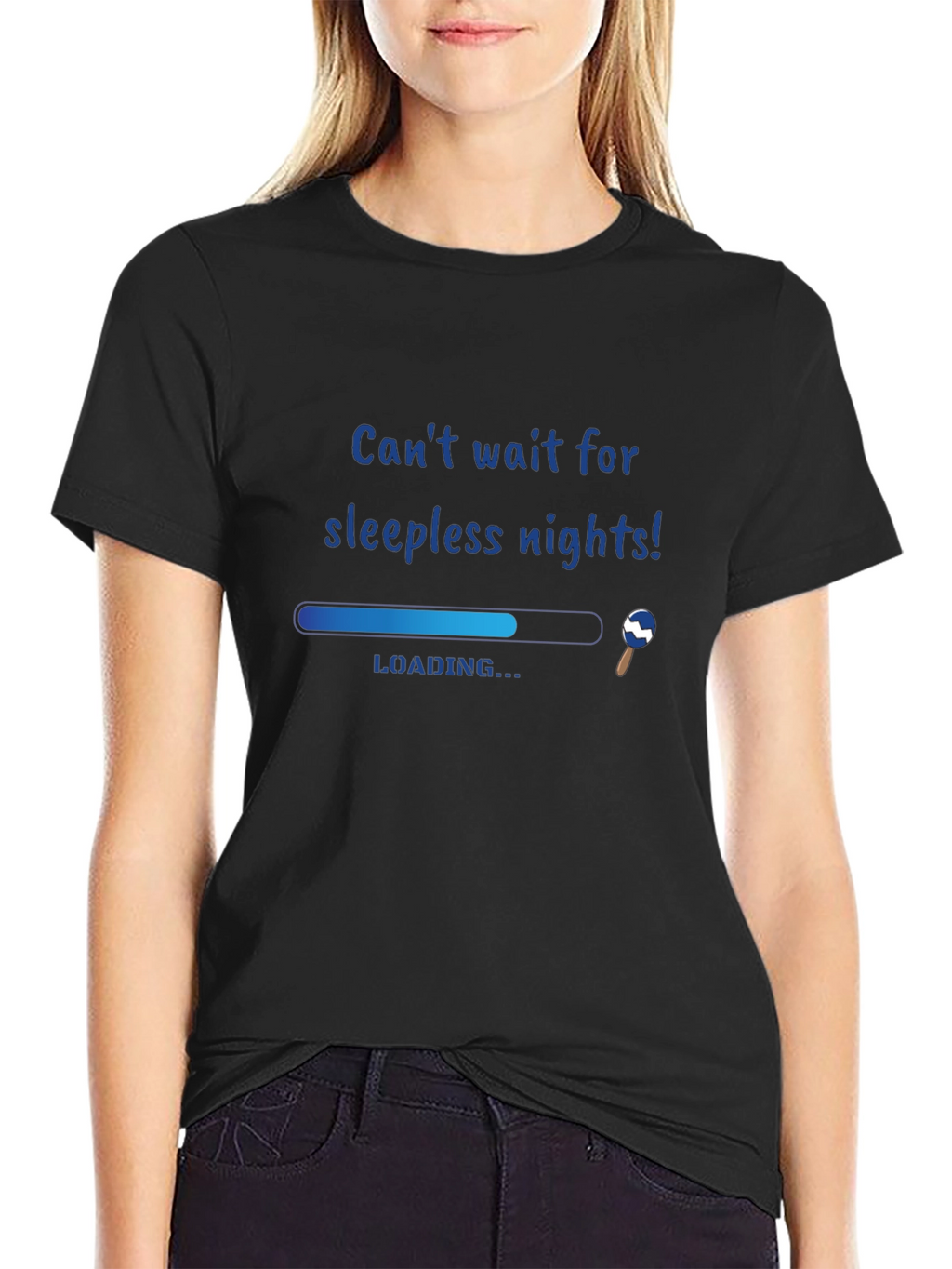 Sleepless Nights Loading Graphic Tee
