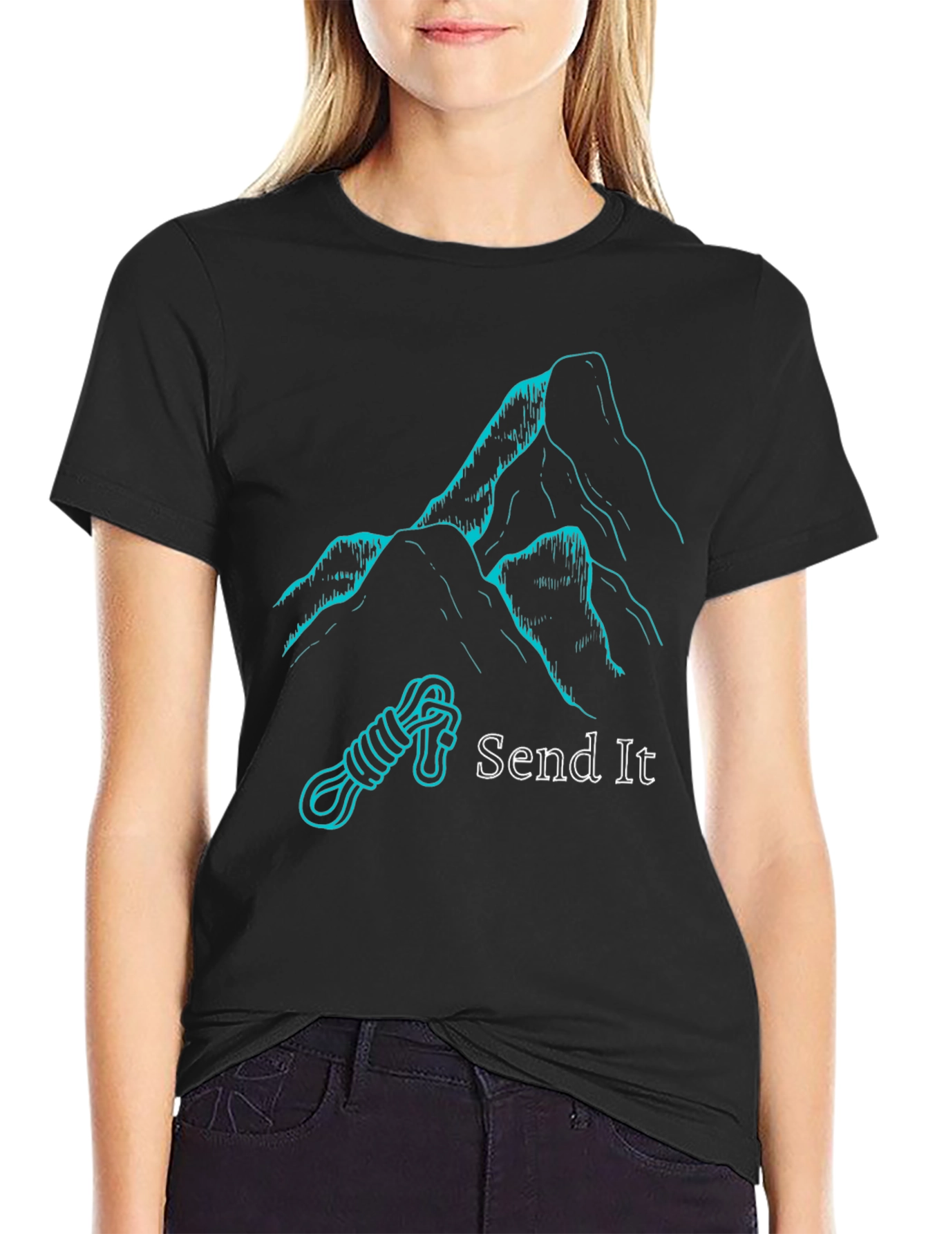 Send It Mountain Climbing T-Shirt