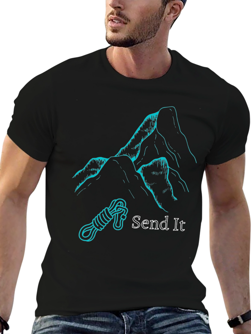 Send It Mountain Climbing T-Shirt