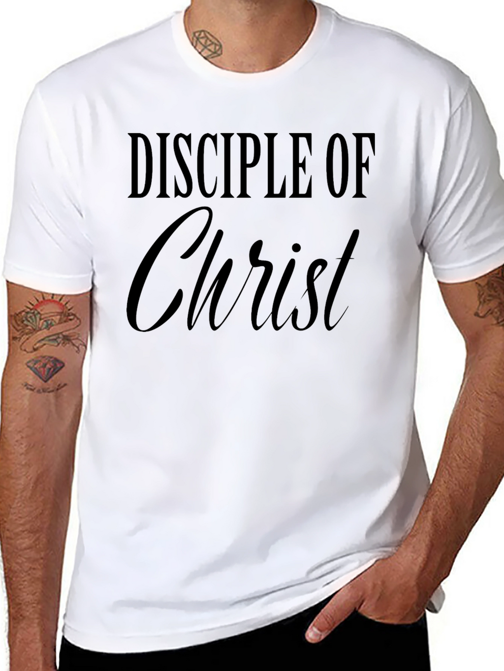 Disciple of Christ Black T-Shirt