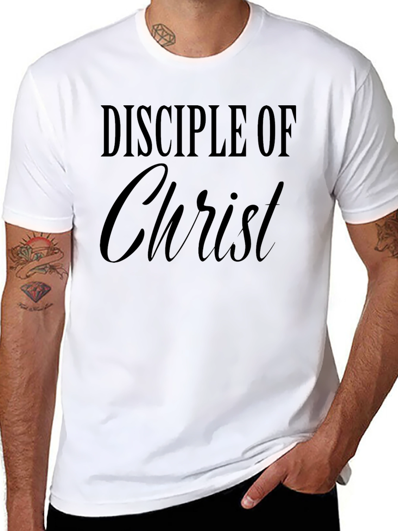 Disciple of Christ Black T-Shirt