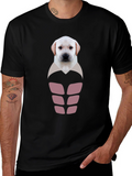 Labrador Puppy Six-Pack Graphic T-Shirt