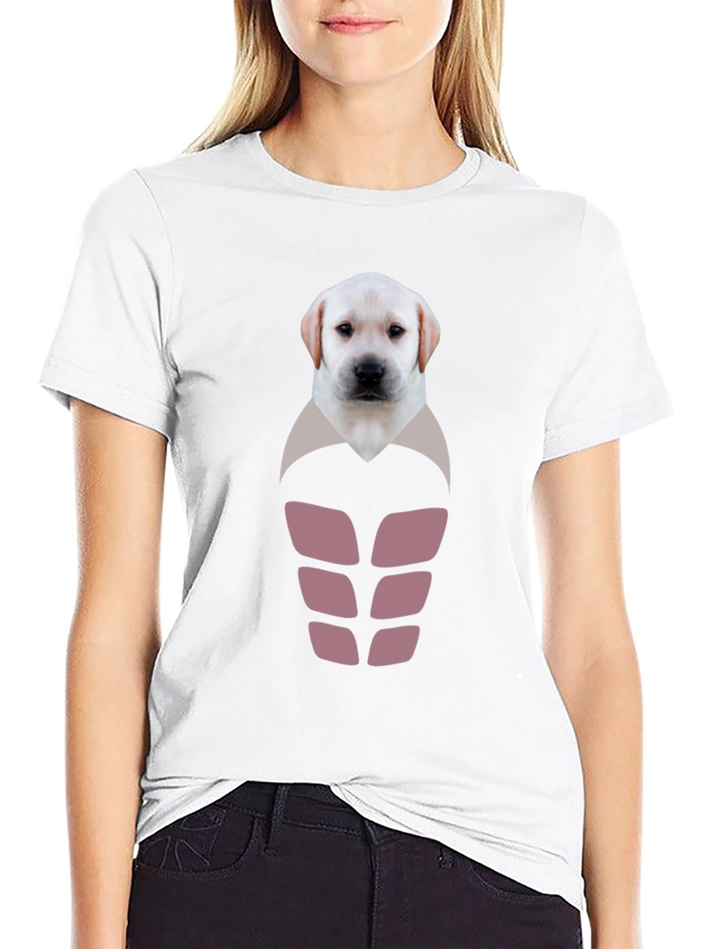 Labrador Puppy Six-Pack Graphic T-Shirt