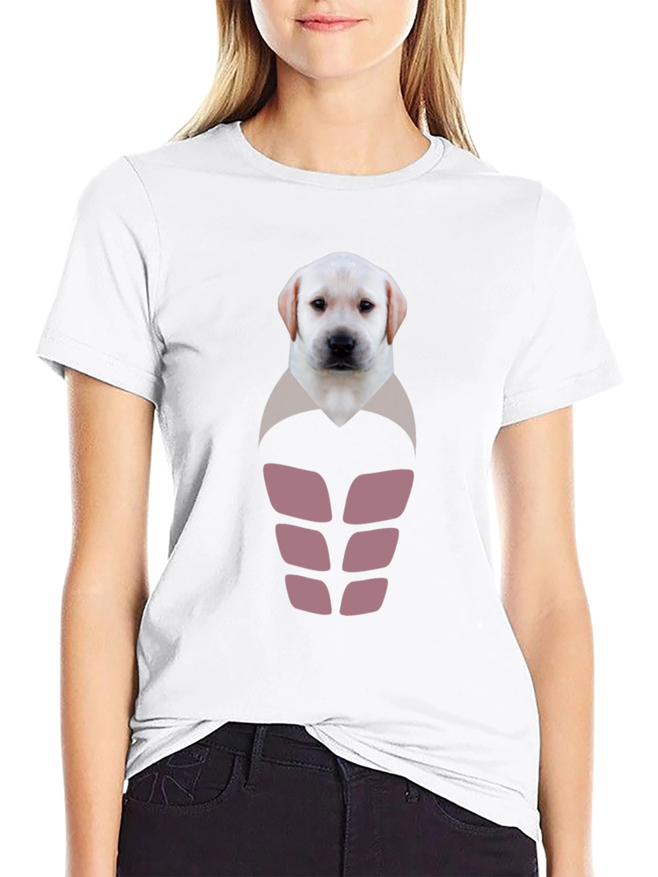 Labrador Puppy Six-Pack Graphic T-Shirt