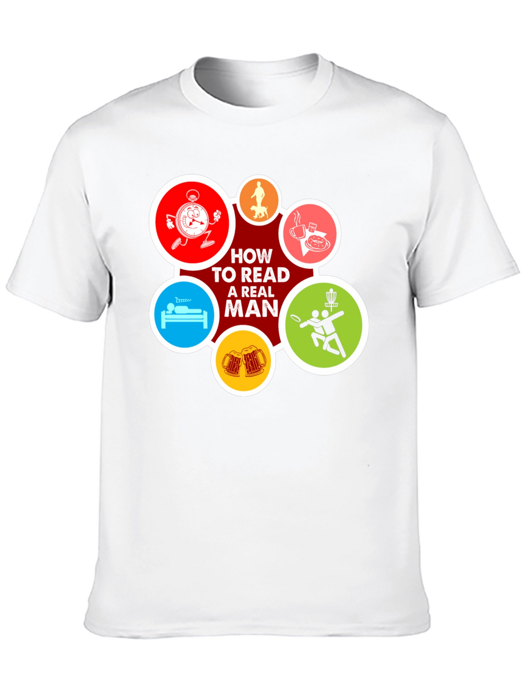 How To Read A Real Man T-Shirt