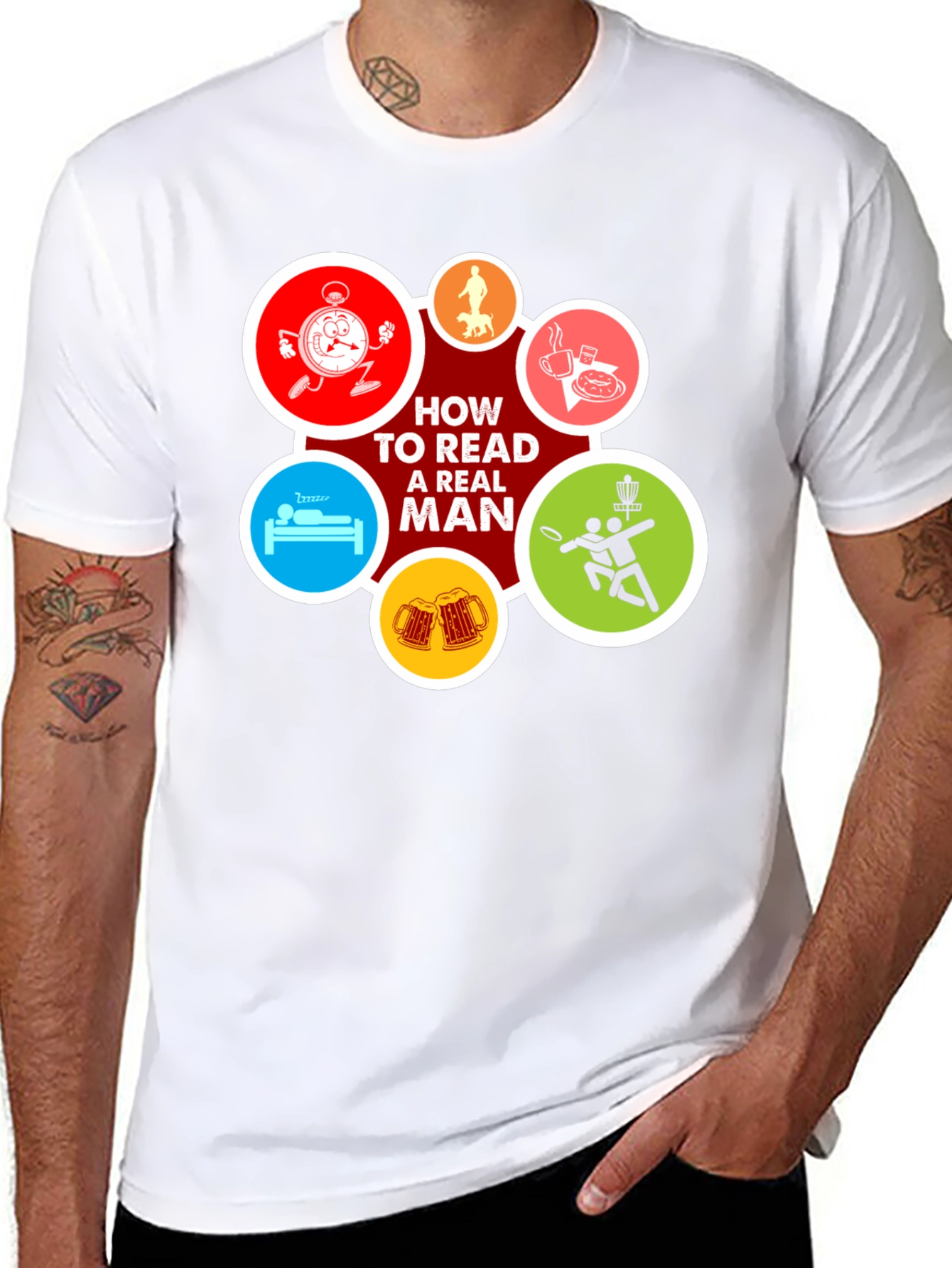 How To Read A Real Man T-Shirt