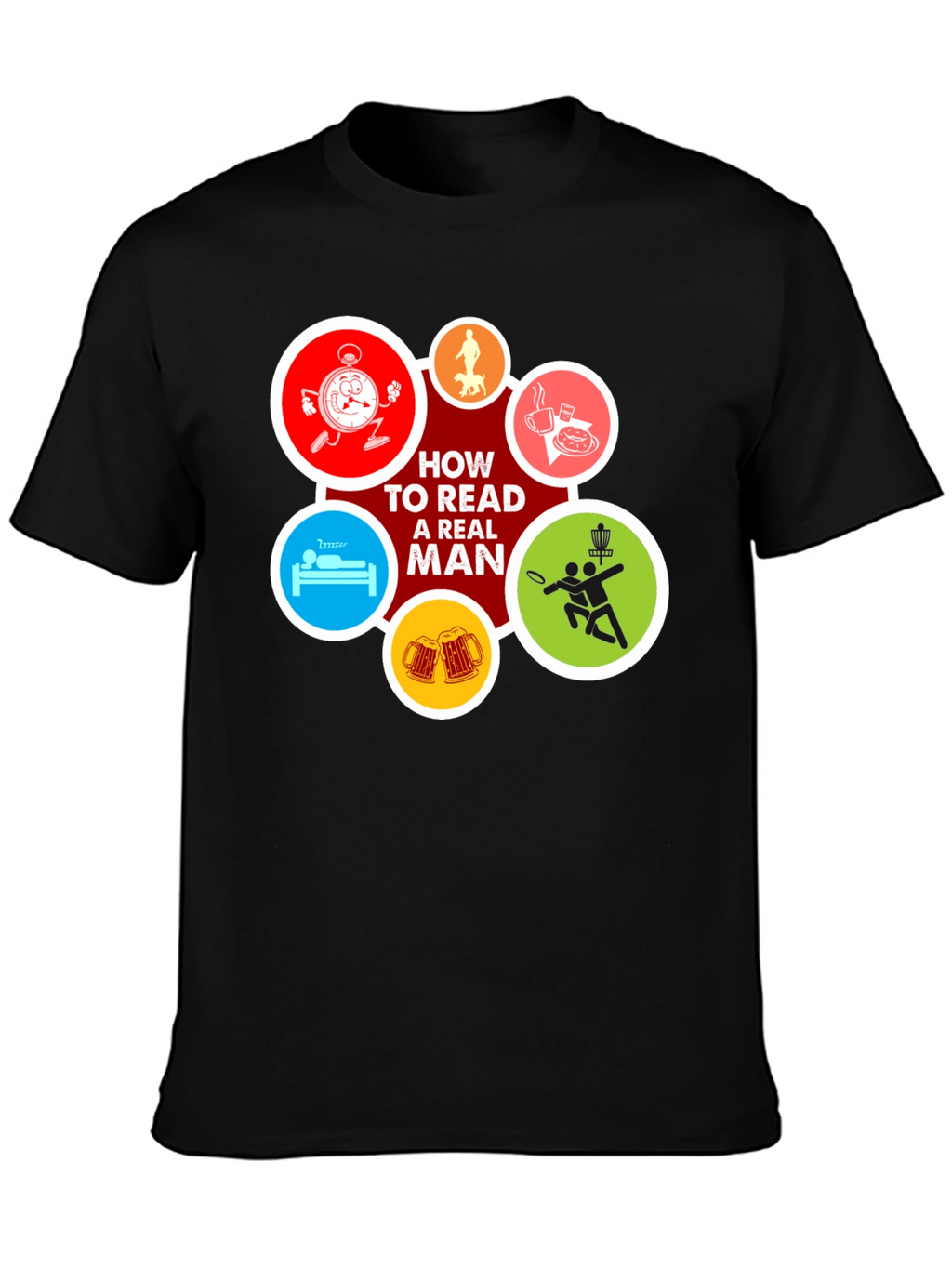 How To Read A Real Man T-Shirt