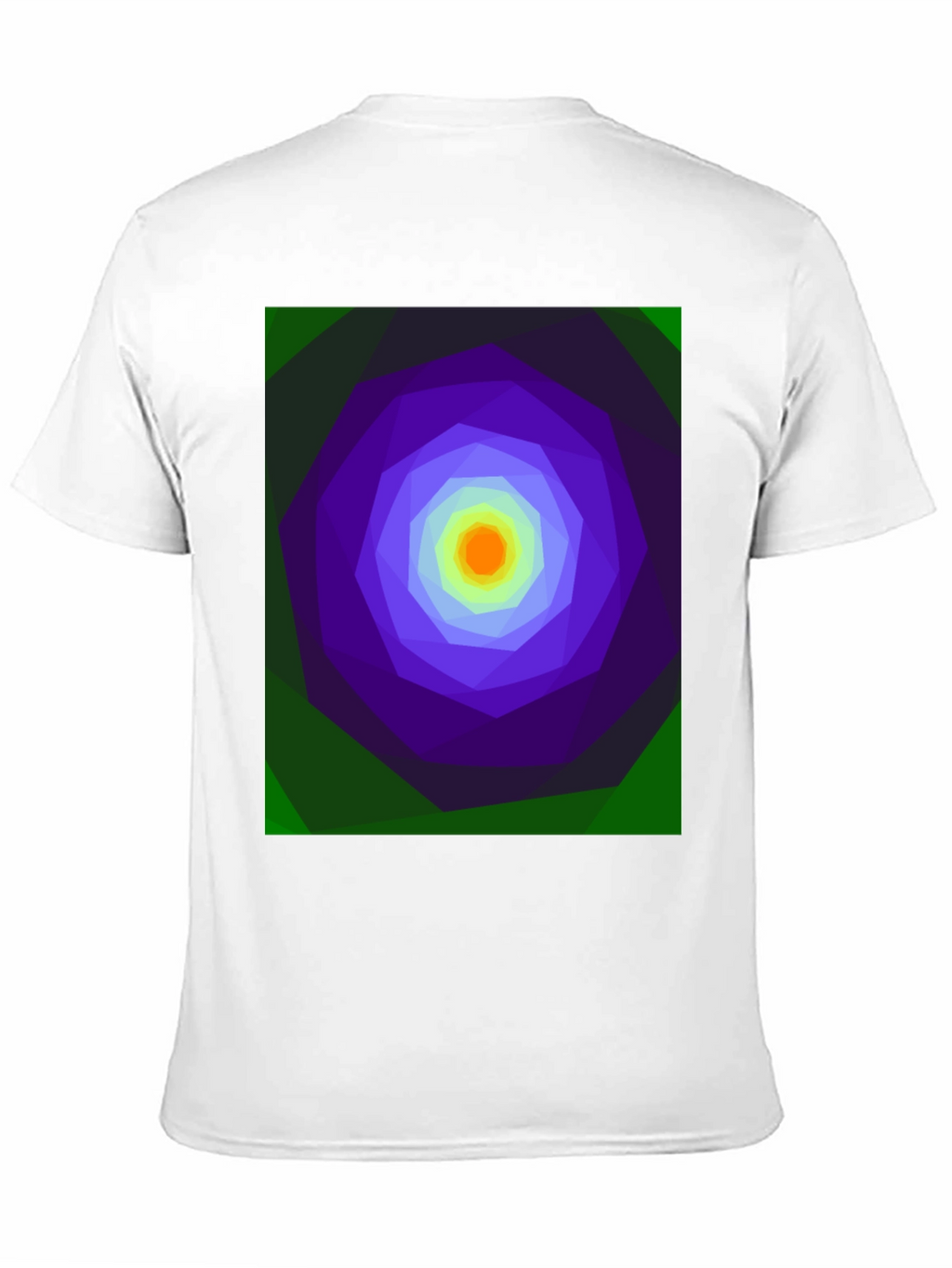 Geometric Vortex T-Shirt - Abstract Design
