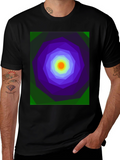Geometric Vortex T-Shirt - Abstract Design