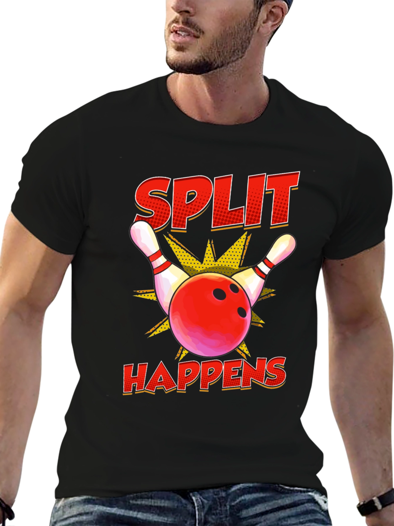 Split Happens Bowling T-Shirt