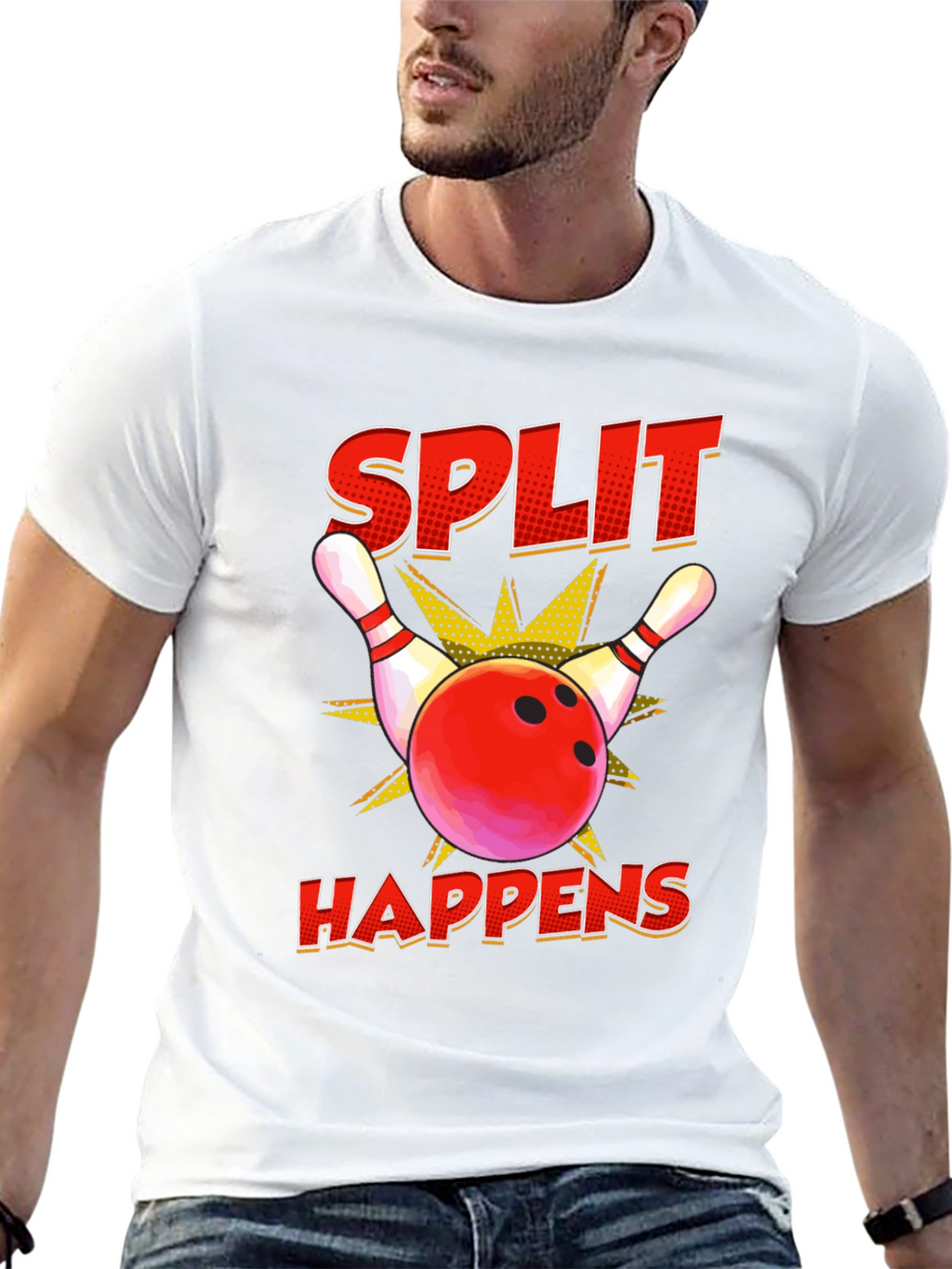 Split Happens Bowling T-Shirt