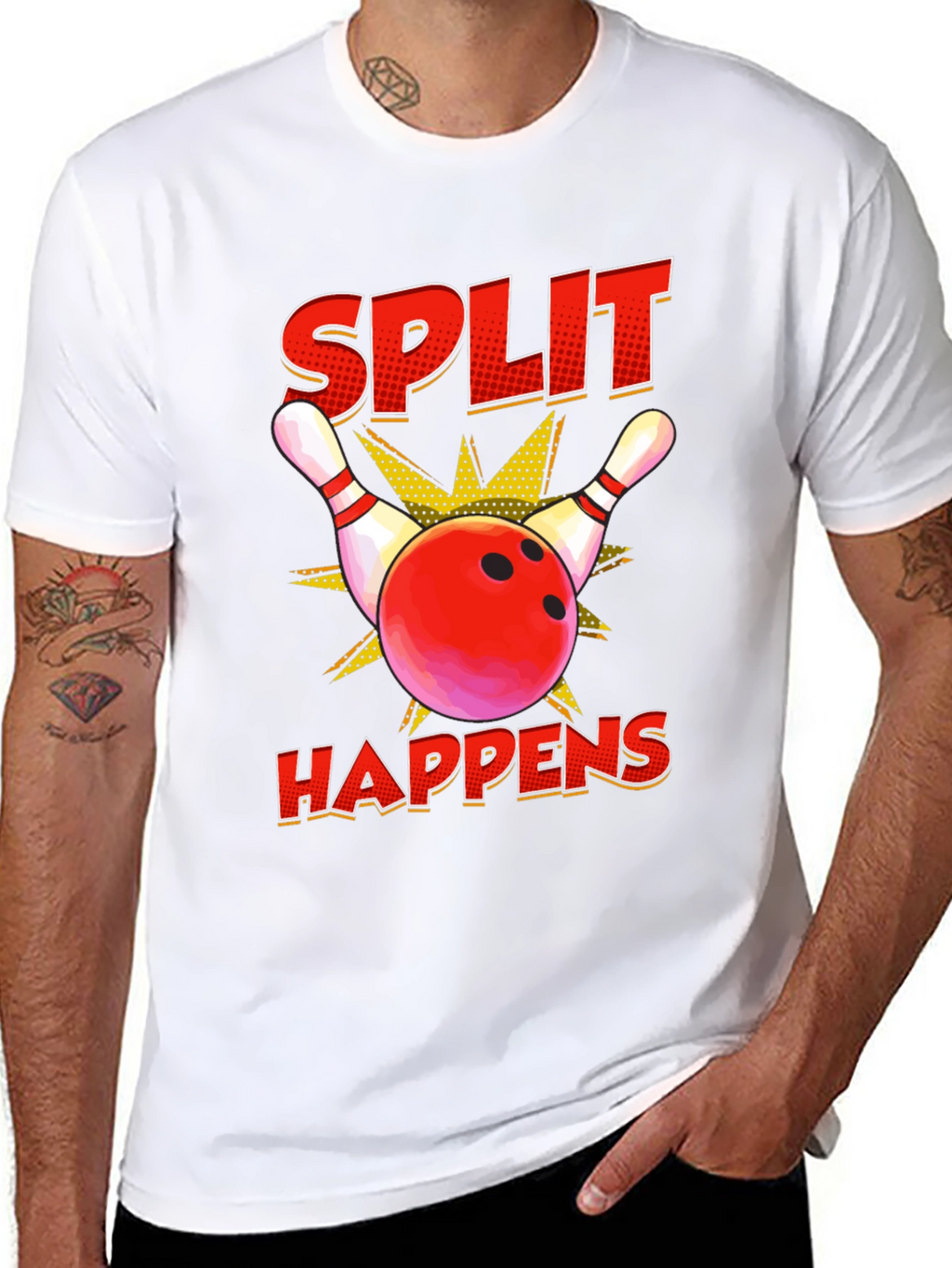 Split Happens Bowling T-Shirt