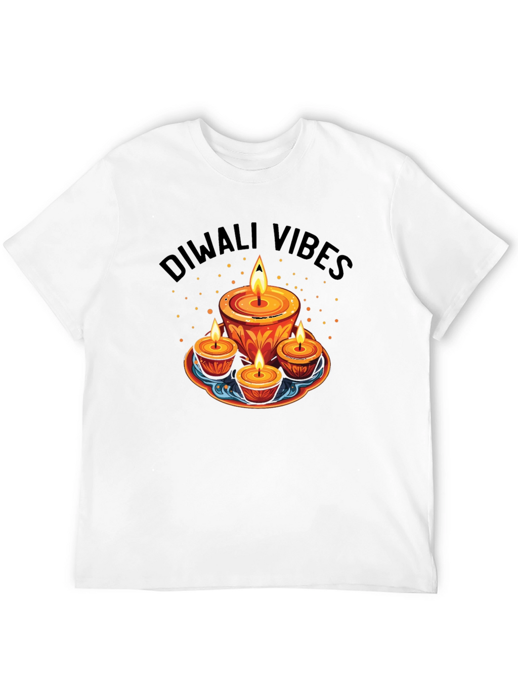 Diwali Vibes Graphic T-Shirt