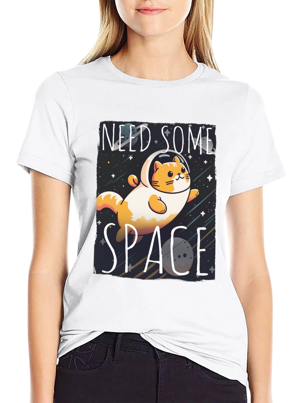 Need Some Space Cat T-Shirt