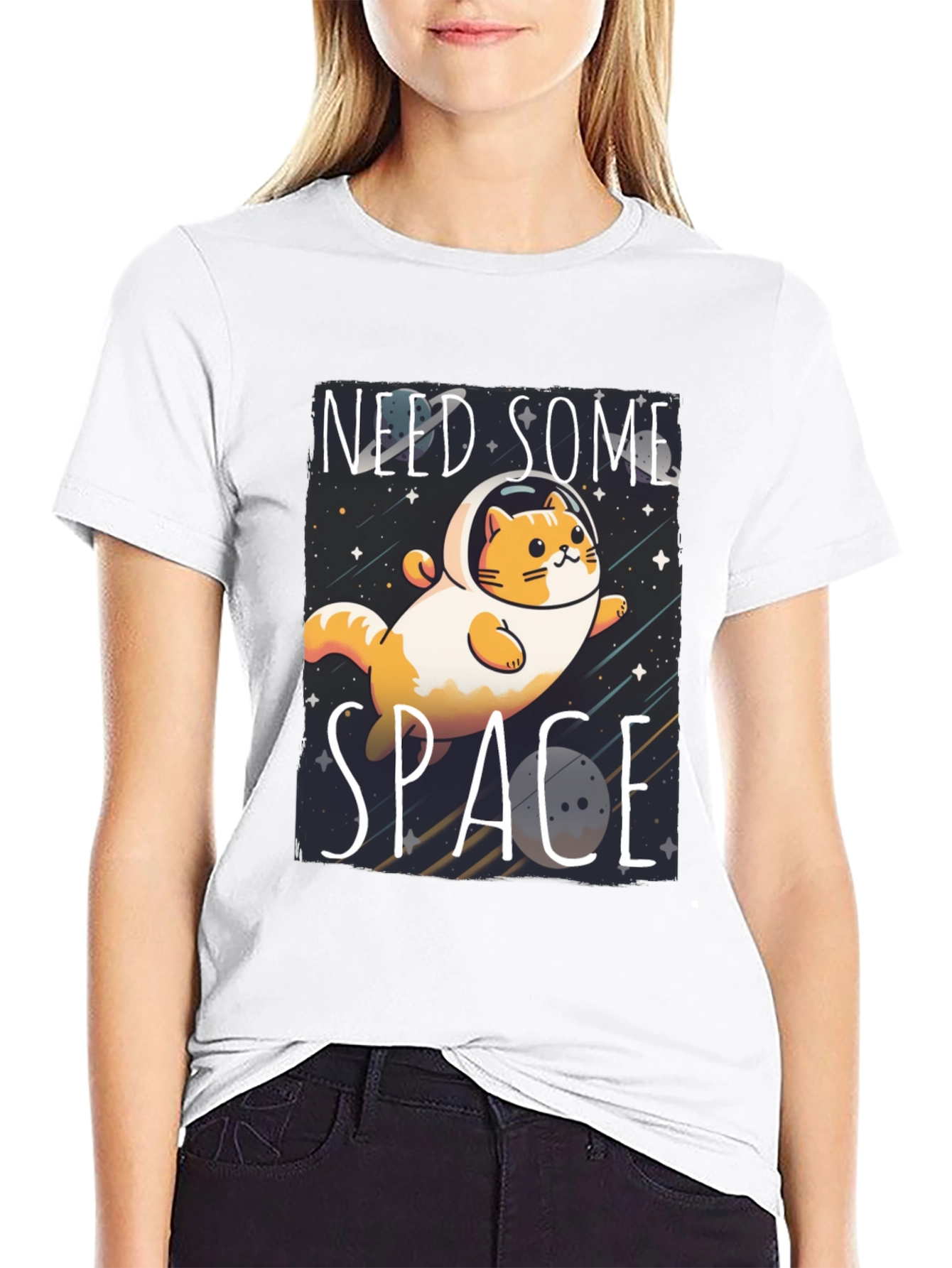 Need Some Space Cat T-Shirt