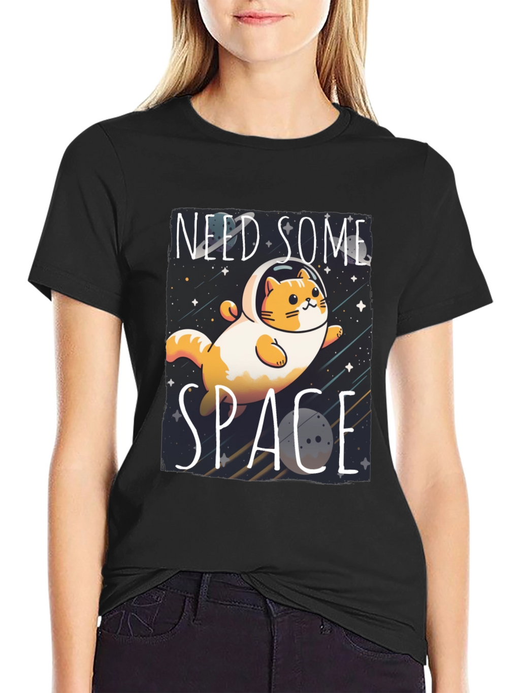 Need Some Space Cat T-Shirt