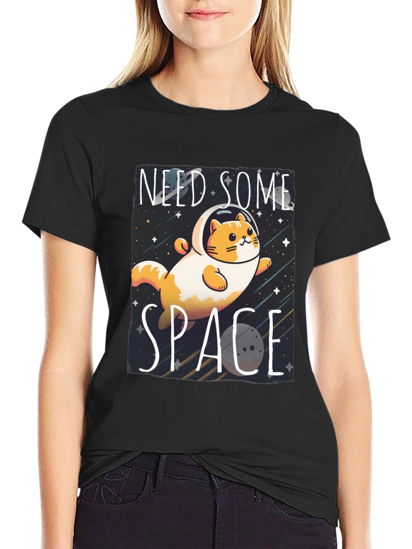 Need Some Space Cat T-Shirt
