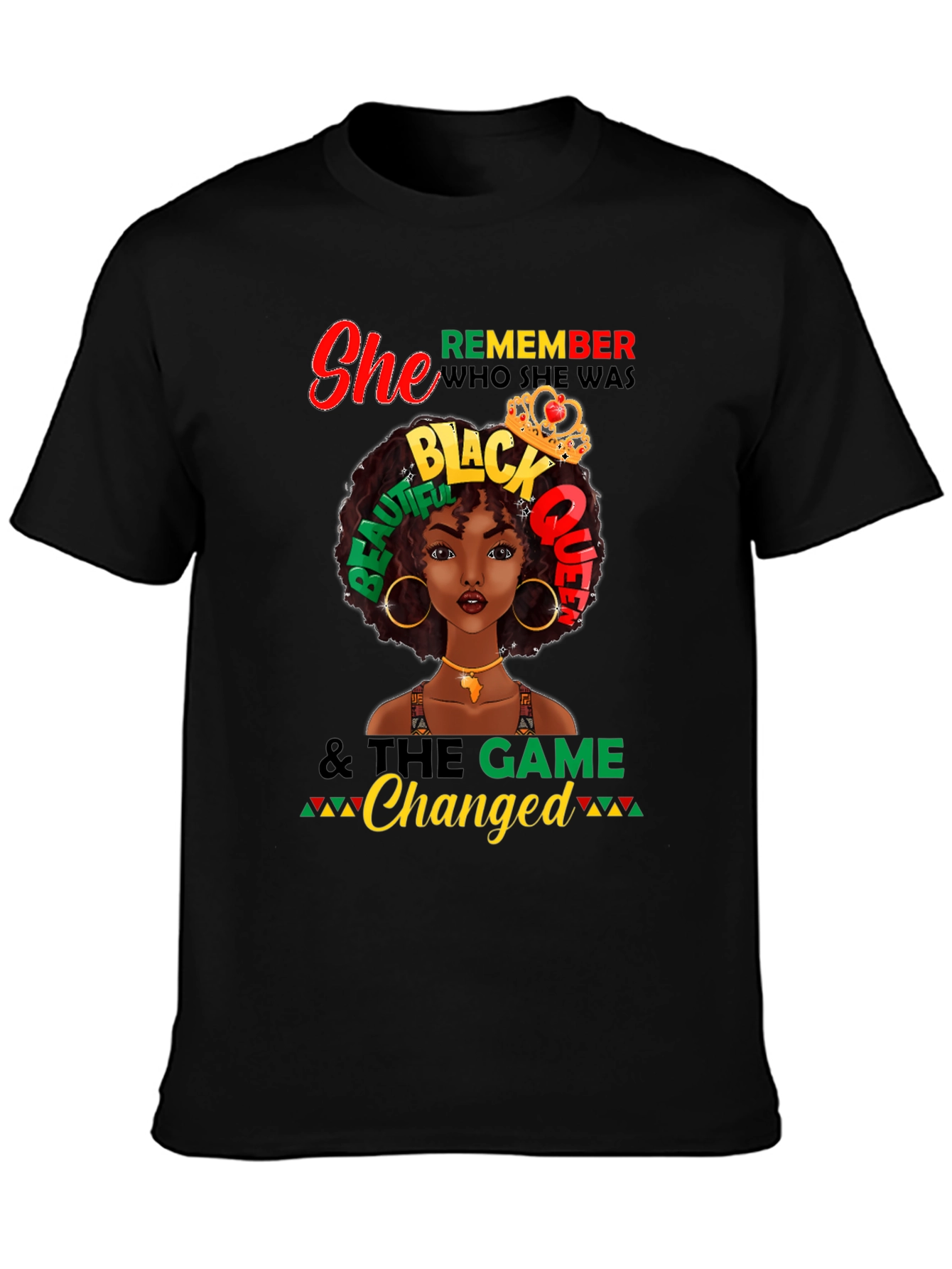 Black Queen Graphic T-Shirt