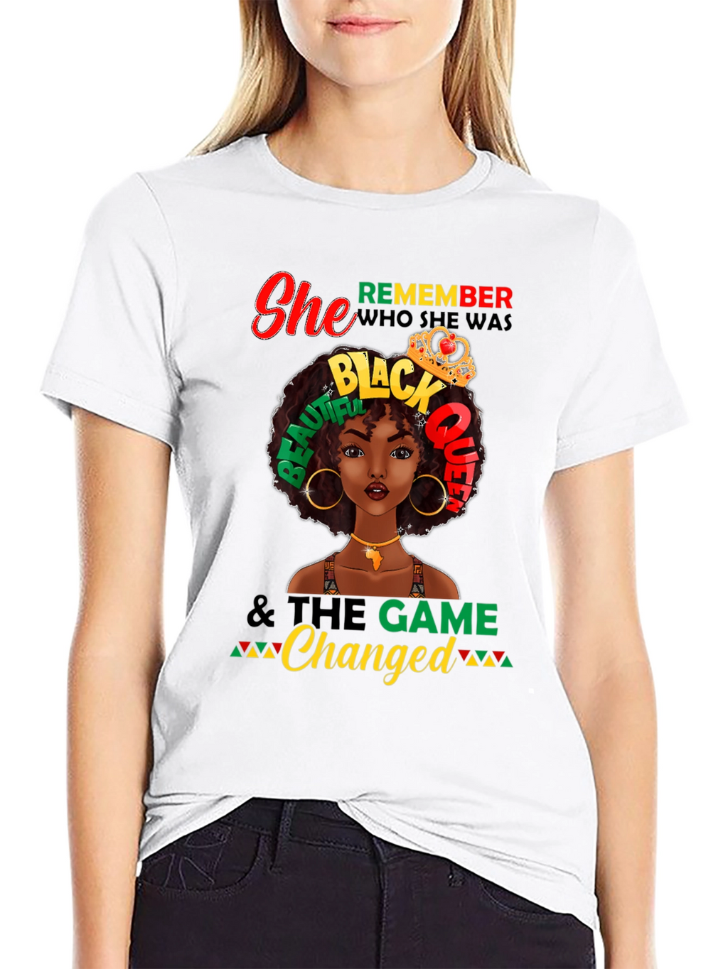 Black Queen Graphic T-Shirt
