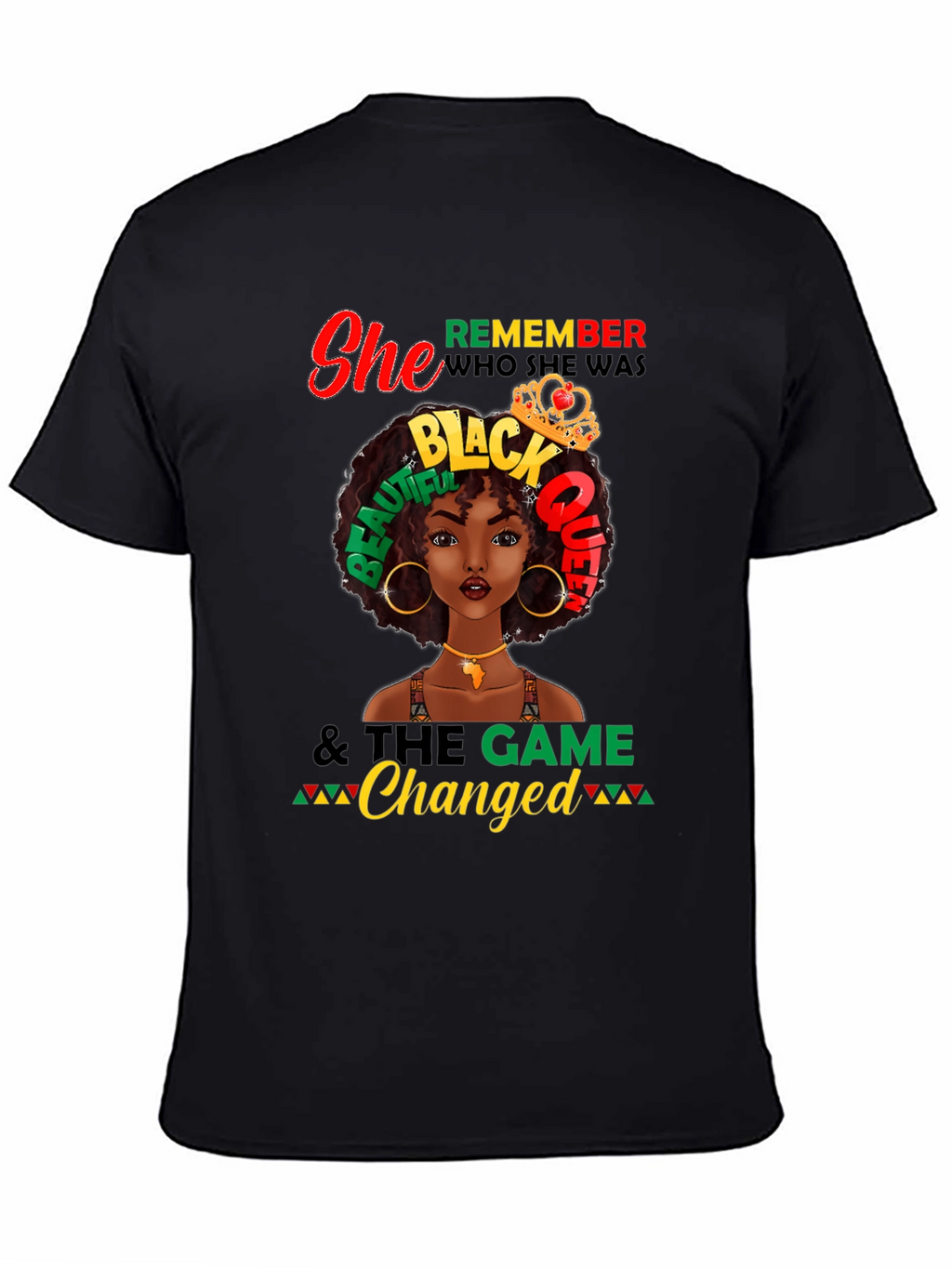 Black Queen Graphic T-Shirt