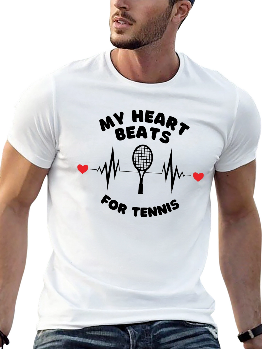 My Heart Beats for Tennis T-Shirt