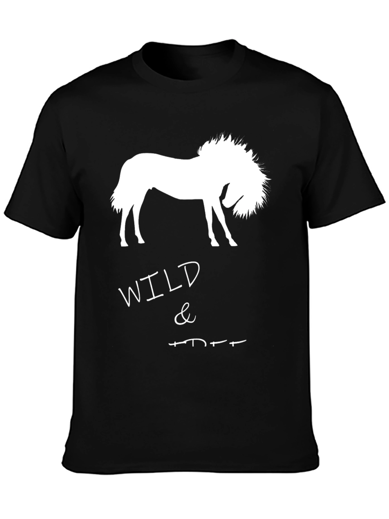 Wild & Free Horse Graphic T-Shirt