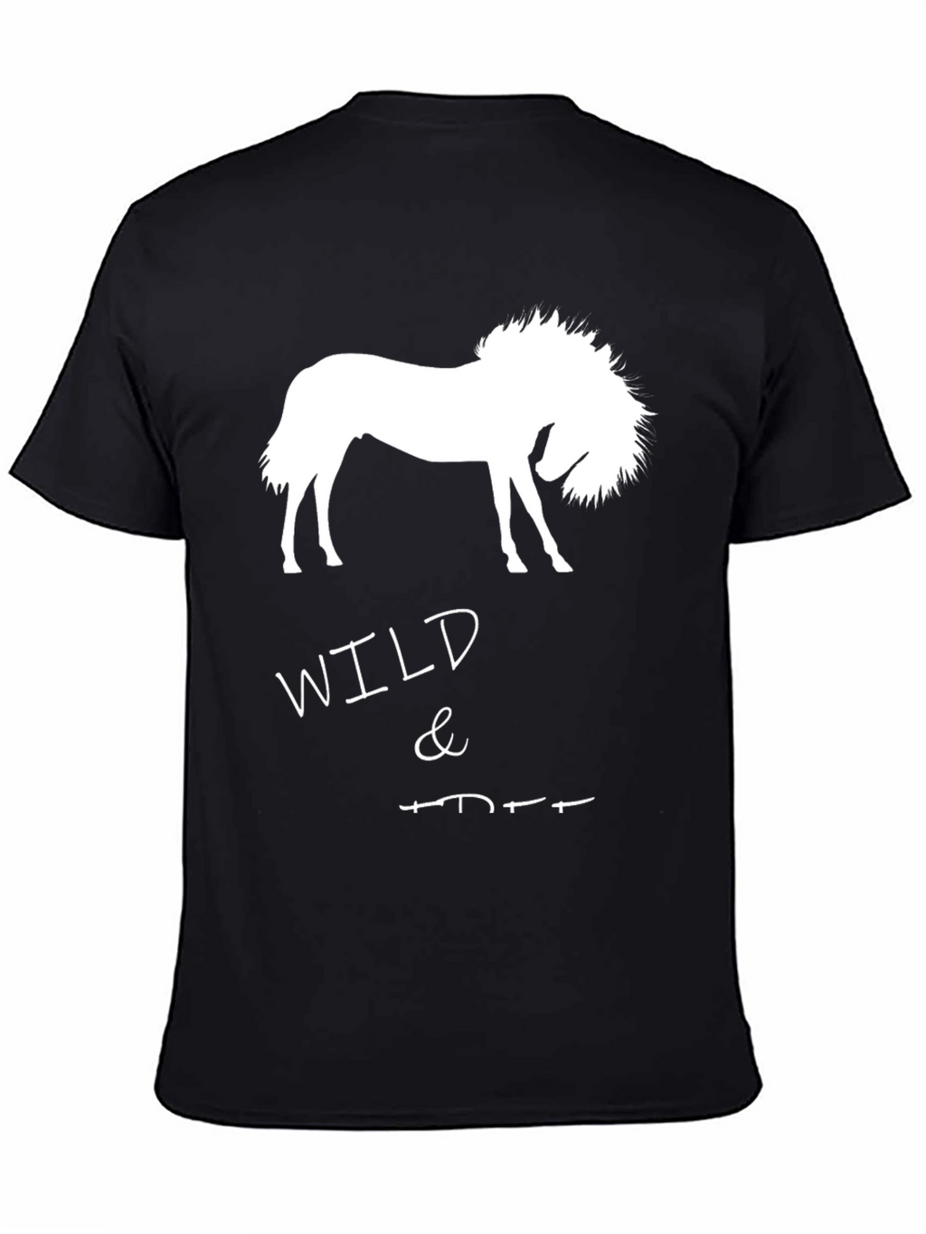 Wild & Free Horse Graphic T-Shirt