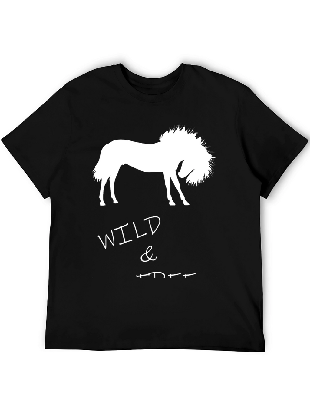 Wild & Free Horse Graphic T-Shirt