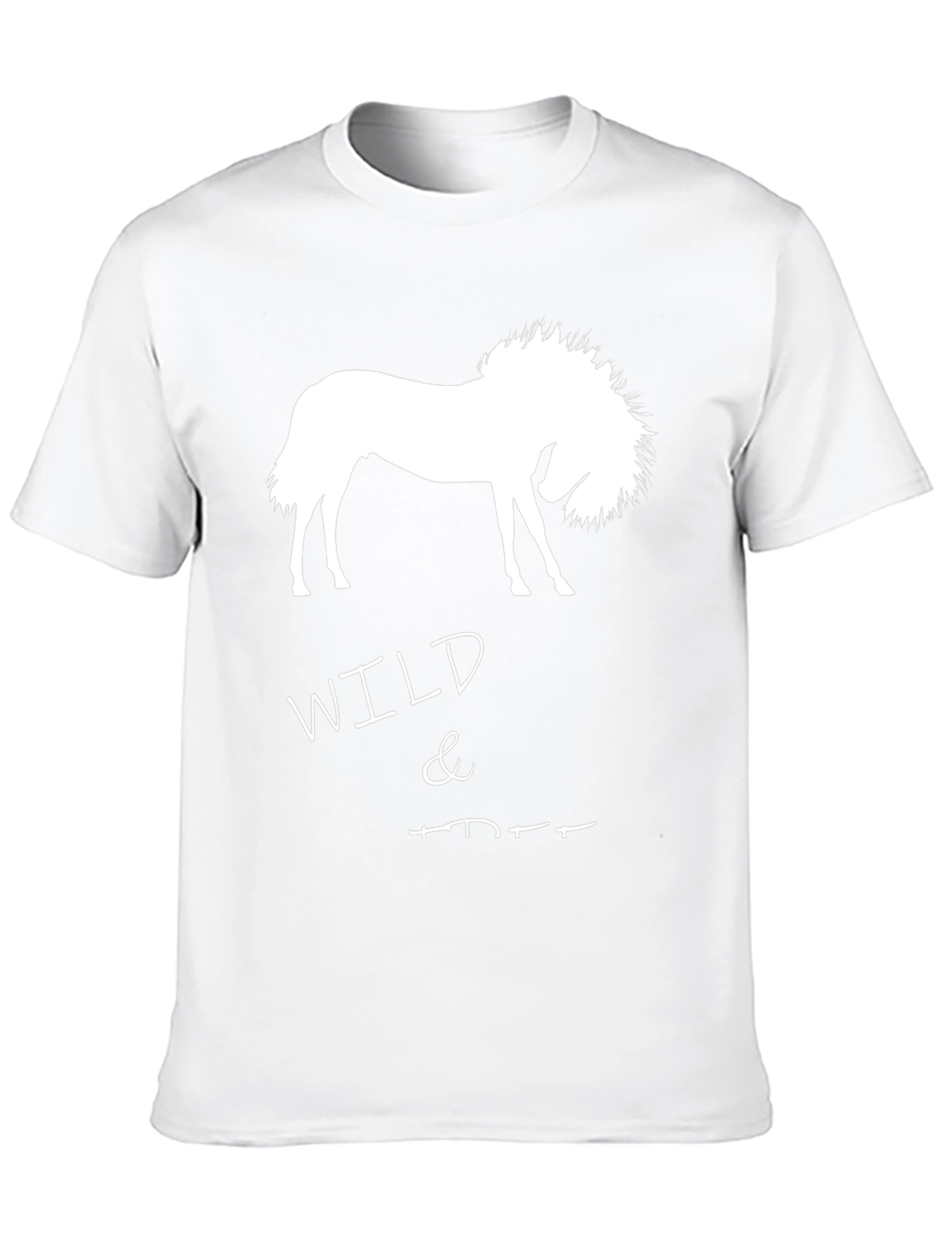 Wild & Free Horse Graphic T-Shirt