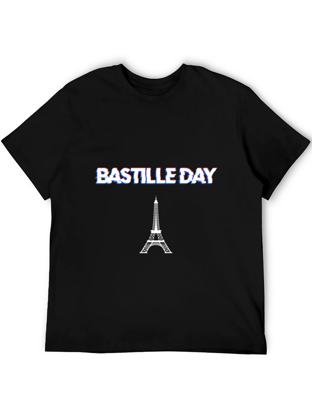Bastille Day Eiffel Tower Graphic Tee