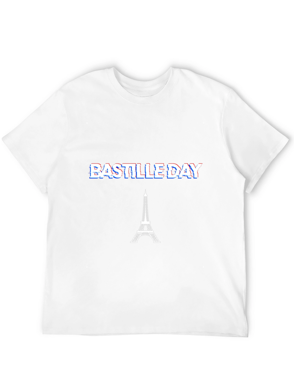 Bastille Day Eiffel Tower Graphic Tee