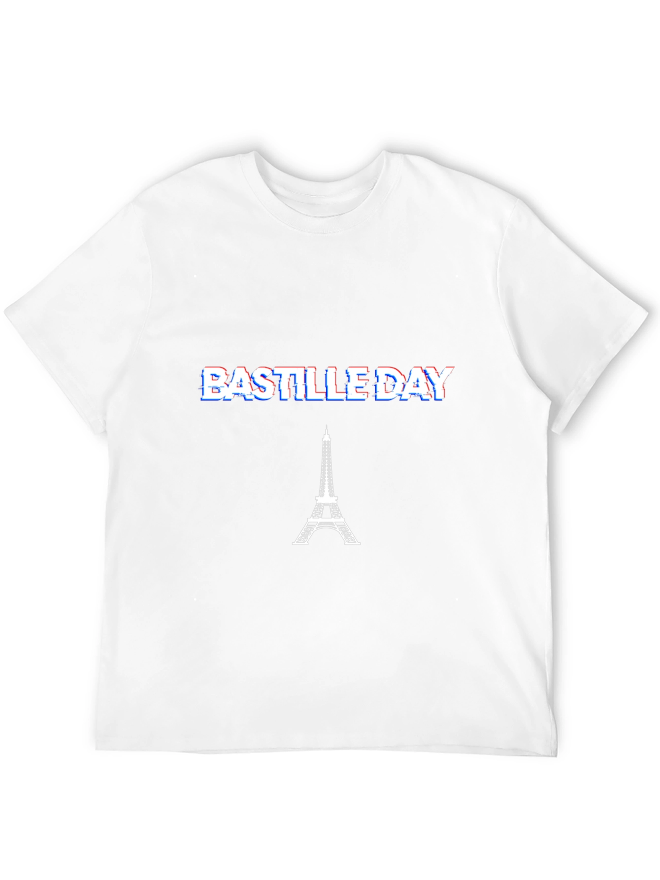 Bastille Day Eiffel Tower Graphic Tee